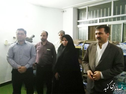 بازدید فرماندار ویژه و رئیس شورای هماهنگی مبارزه با مواد مخدرشهرستان از مرکز سرپناه شبانه سرای مهر 