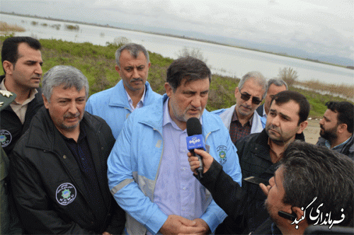 پنج میلیارد تومان به استان گلستان برای سیلاب تخصیص یافت