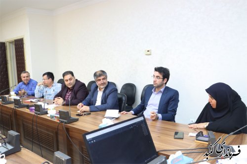 هفتمین جلسه‌ی ستاد انتخابات شهرستان گنبدکاووس برگزار شد