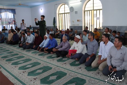 میز خدمت در روستای ساری بخش  برپا شد