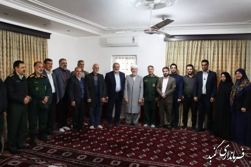 مسئولین گنبدکاووس با آخوند غراوی منتخب مردم شریف استان گلستان در مجلس خبرگان رهبری دیدار کردند.
