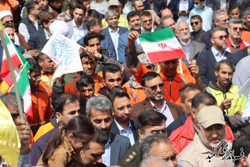 گزارش تصویری||تجمع پرشور مردم گنبدکاووس در حمایت از پاسخ کوبنده ایران